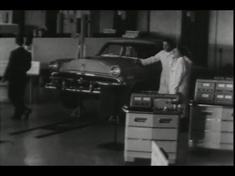 Ford's Postwar Vision: Inside the 1953 Research and Engineering Center's Service Lab