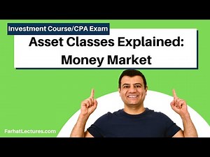 Fixed Income Money Market |Asset Classes Explained | Essentials of Investments | CFA Exam