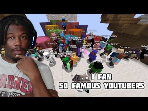 Chuck Nasty Got 50 Youtubers To Help A Kid Make An INSANE Competition