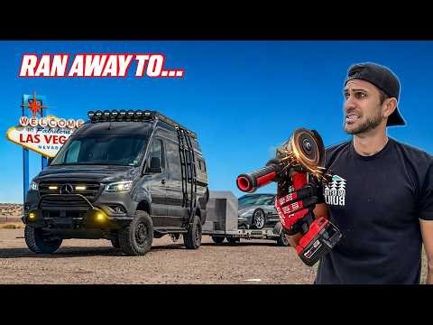 I Cut Up My Wife's Sprinter & Built The ULTIMATE Man Rig