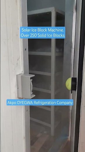 Ice Block Making Machine | Cold Room | Solar Cold Room | Blast Freezer | Cold Storage | Solar Power
