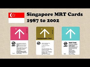Old MRT Cards 1987 to 2002 Have you seen them?