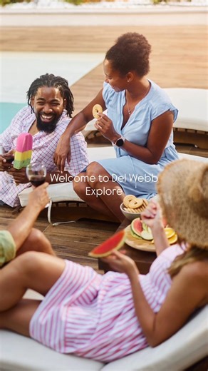 An all-ages Del Webb Explore community is all about enjoying the laid-back lifestyle you deserve. See more: https://www.delwebb.com/explore #DelWebbExplore #NewHome #Community | Del Webb