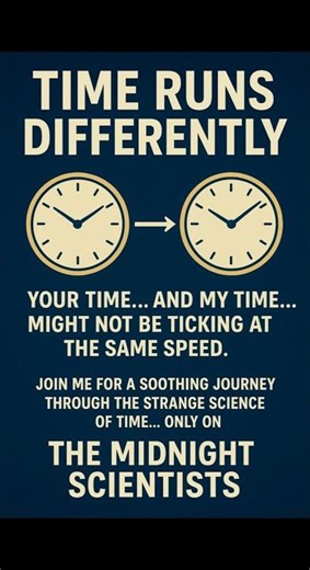 Does Time Run Differently? Einstein’s Mind-Bending Theory Explained The Midnight Scientists #shorts