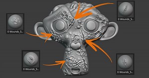 Sculpting Brushes for Blender [$]