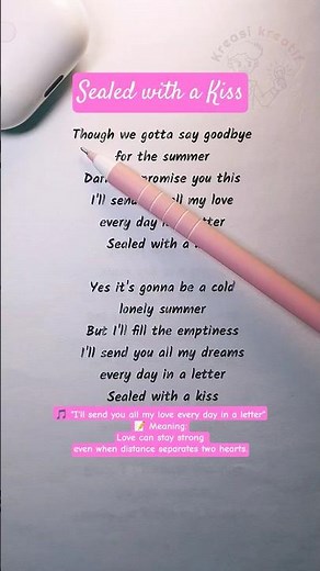 Easy English Karaoke | Sealed with a Kiss – Sing & Learn English