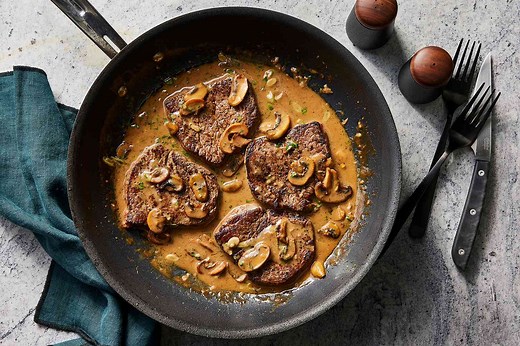 Emeril Lagasse's Steak Diane Recipe
