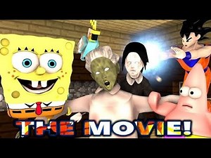 SpongeBob and Patrick VS Granny Minecraft The movie