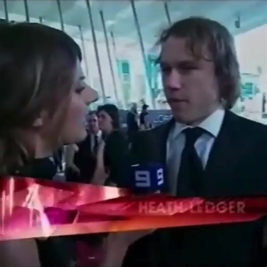 heath ledger kisses his screaming fan on the red carpet 2006. #heathledger #foryou #fup #viral