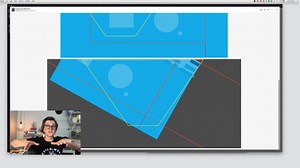 Paper props for a commercial: Planning and Sketching