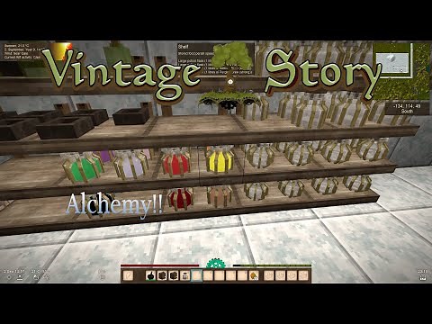 Vintage Story | ALCHEMY MOD (Making Potions) | Mod Showcase [1.18.7]