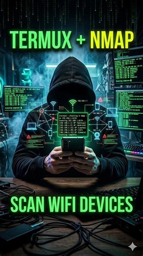 Termux + Nmap = Powerful combo 💻 #termux #nmap #ethicalhacking #cybersecurity #linux #hacking