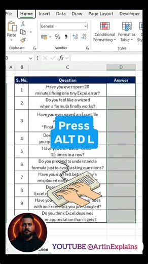 Create Options List in Excel 🖱️📊