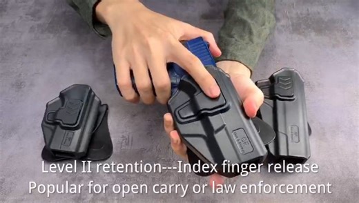 Watch M&P Shield 9mm/.40/ 3.1'' Holster  with Soft Silicon Paddle on Amazon Live