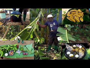 From Backyard to Pot 🌿 Grandpa Cooks Real Village Food the Traditional Way