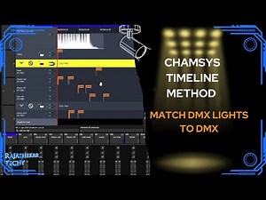Version-1 Timeline Tutorial | How to match DMX Lights to Music using Unreal Engine and Chamsys ?