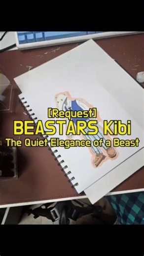 [Request]BEASTARS Kibi – The Quiet Elegance of a Beast#BEASTARS #Kibi #Fanart #AnimeArt