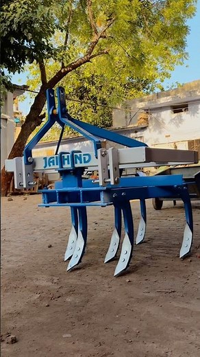 Mini Tractor 7 Tyne Cultivator | Best Inter Row Cultivator for Sugarcane & Cotton #farmingequipment