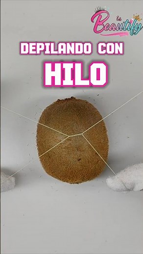 Como aprender a DEPILAR CON HILO de forma FÁCIL