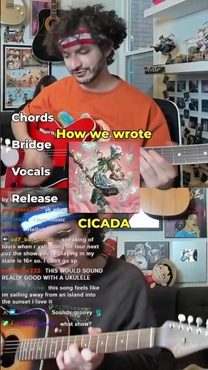 How Good Kid wrote Cicada 🪲🎸 #indieband #songwriter #music