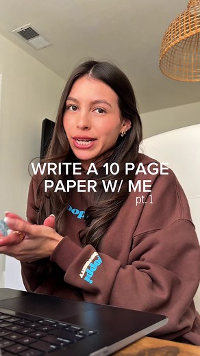 Grad Student Writes 10-Page Research Paper | Finals Week