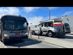 ⁴ᴷ⁶⁰ Transit Action EP16 | SF MUNI Hybrid and Trolley Buses @ City College