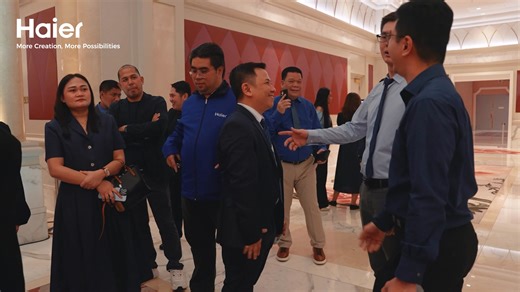 🎥✨ What a night at Okada Manila! The Haier Washing Machine Launch 2025 "L'Art Du Lavage" opened with vibrant cultural performances, followed by remarks from Mr. Ted Wu and a special video message from our President & CEO, Mr. Sun Liangjun. From the grand reveal of the Haier Color AI Series, inspiring insights by Mr. Thomas Lazaro and Ms. Cheska Ramos, to the authentic sharing of our KOL Ms. Jenela May Tuguinay-Cachero, the event was truly a celebration of innovation. 💙 Closing with the words o