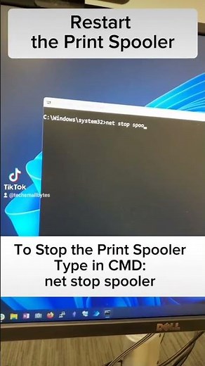 How to resolve Printer issues by restarting the Print Spooler | Windows 10, 11
