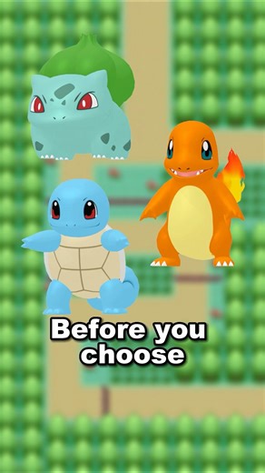 Watch This Before Choosing Your Starter Pokemon FireRed LeafGreen #pokemon