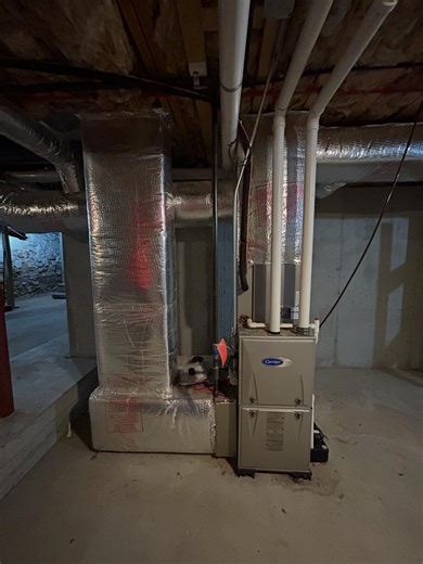 @calderonehvac | Another emergency furnace repair due to a rotted @carrier heat exchanger. This customers furnace was faulting out on the roll out switch... | Instagram