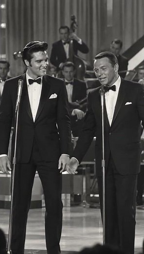 Elvis Presley collab Frank Sinatra ELVIS × SINATRA — 1960
