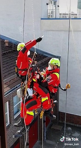 Fire Department Rope Rescue Training