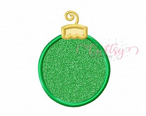 Christmas Ornament Applique Design / Christmas Embroidery Design / Christmas Applique Design / Christmas Ornament Embroidery Design - Etsy