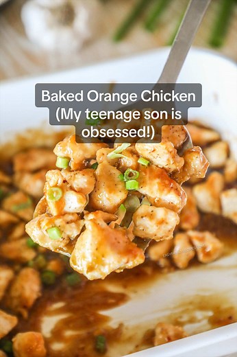 Crispy Baked Orange Chicken Recipe for Family