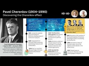 Pavel Cherenkov (Cherenkov Effect)