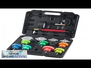 VEVOR 14 pcs Universal Radiator Pressure Tester Kit Coolant Pressure Tester Kit Review