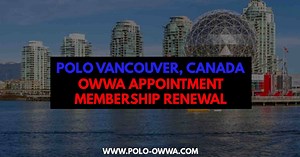 Schedule OWWA Appointment Membership Vancouver, Canada