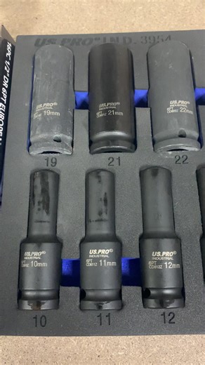 16-Piece 1/2 Drive Deep Impact Socket Set Review