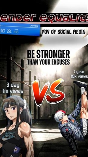 try this audio #motivation #genderequality #women #gym #socialmedia