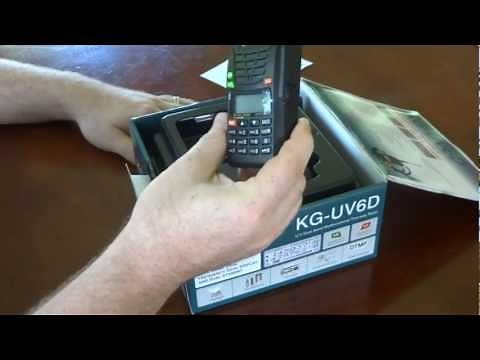 Wouxun KG-UV6D Unboxing