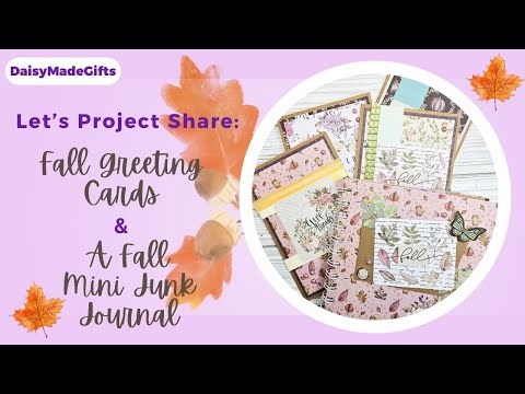 Fall Project Share #album #greetingcards #fall
