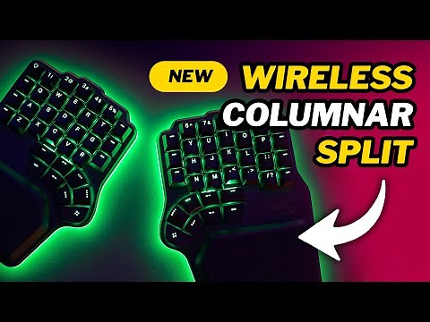 NEW columnar wireless split keyboard - The Dygma Defy