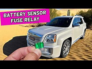 GMC TERRAIN BMS Battery Sensor Fuse Relay Location Replacement 2010 2011 2012 2013 2014 2015 2016 20