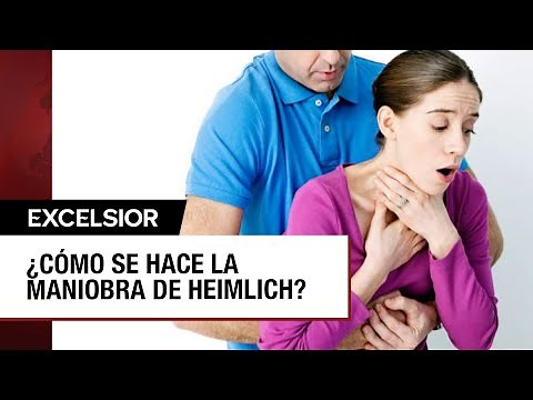 Cómo realizar la maniobra de Heimlich en casos de asfixia