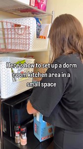 4.9K views · 15 reactions | Create a kitchen area in a small dorm...