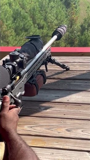 Savage Elite Precision .308 @600 yards… #precisionshooting