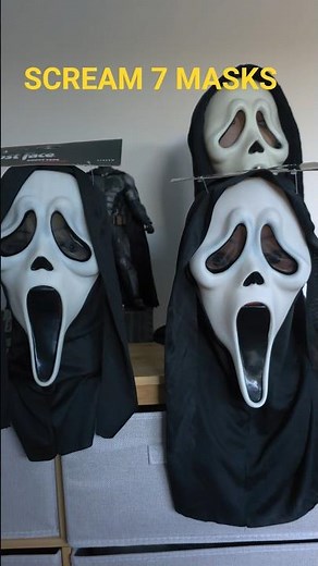 Scream 7 Ghostface Masks Showcase #ghostface #scream #scream7