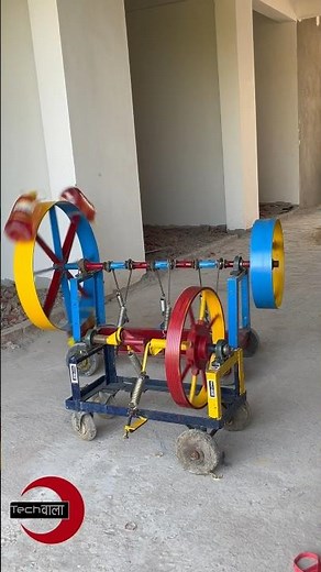 Spring machine for auto rotation #ytshorts