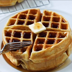 32K views · 76 reactions | Look no further! This is the PERFECT Homemade Waffle Recipe!  Made with simple ingredients – light and crispy on the outside, soft and fluffy on the inside – they’re perfect every time! ---> https://www.allthingsmamma.com/homemade-waffles/ | All Things Mamma | Facebook