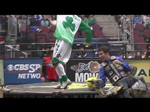 WRECK: PBR's Flint Rasmussen gets taken out